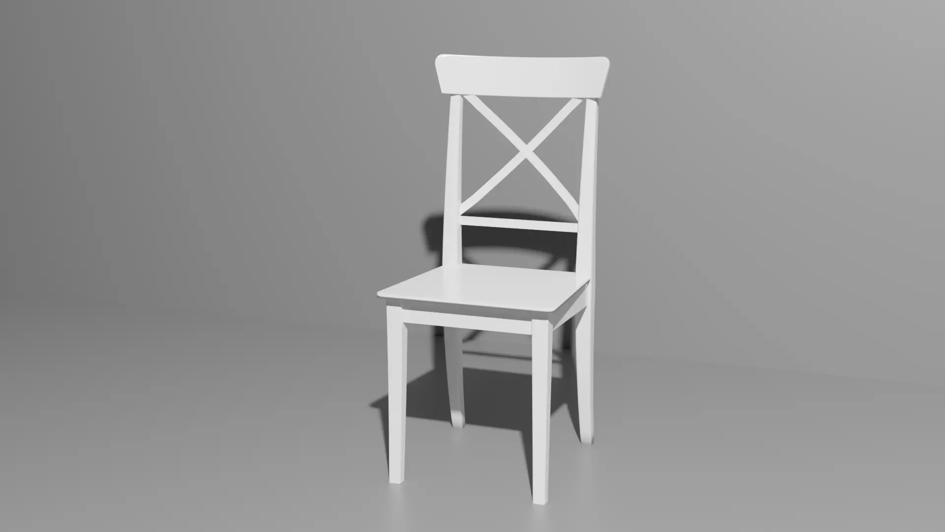 Kitchen Chair Free 3D model