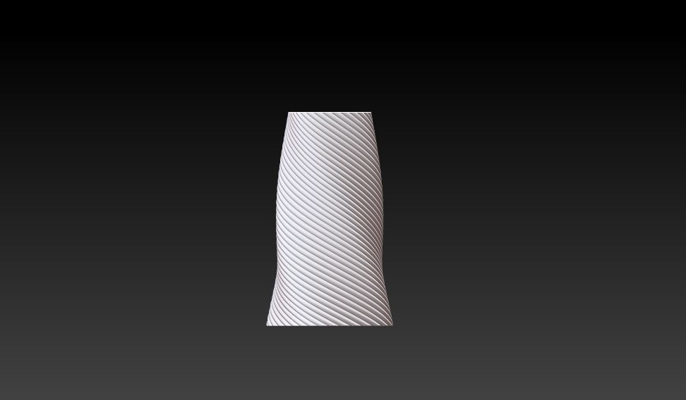 VASE001 vase 3D print model_2