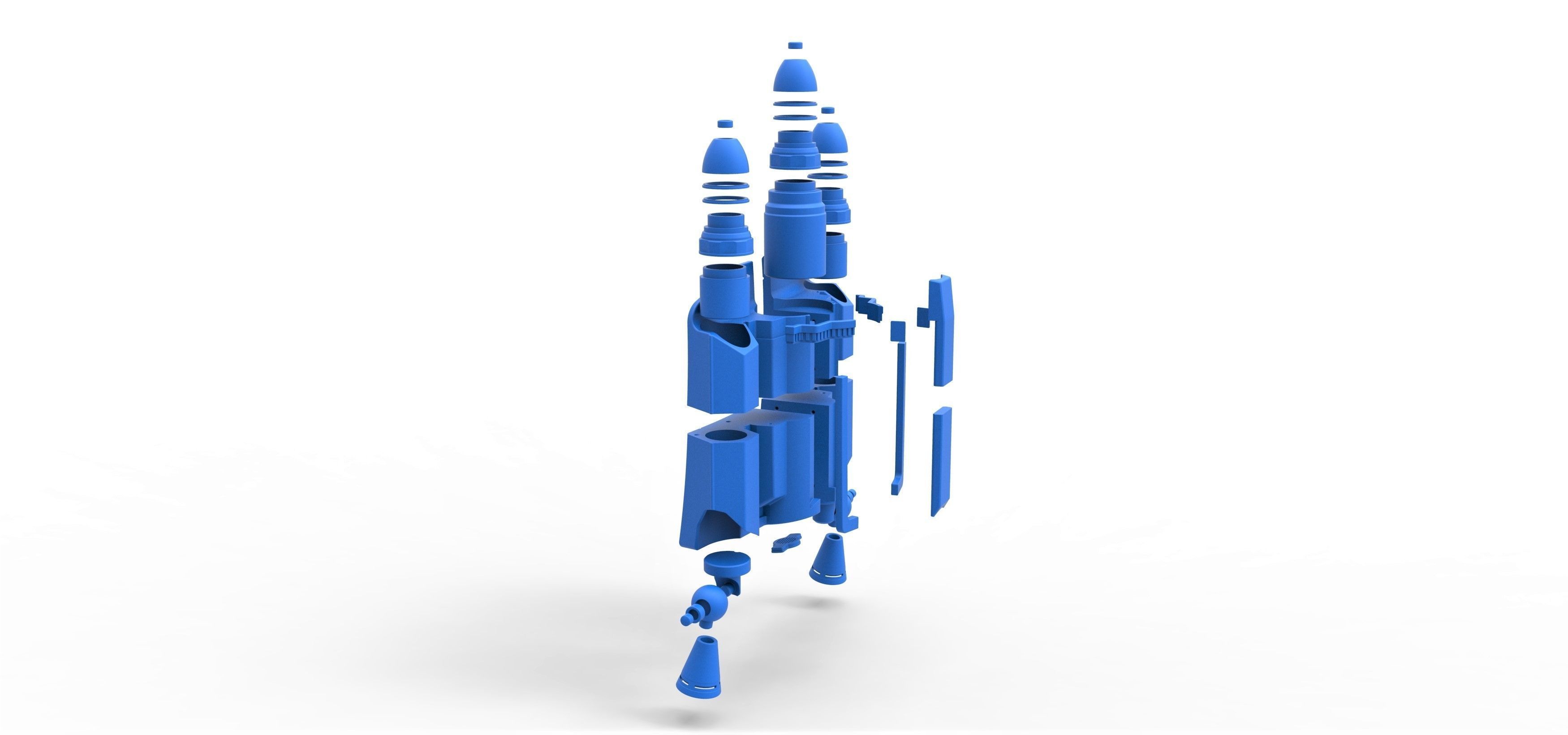 Axe Woves Jetpack from The Mandalorian TV series 3D print model_28