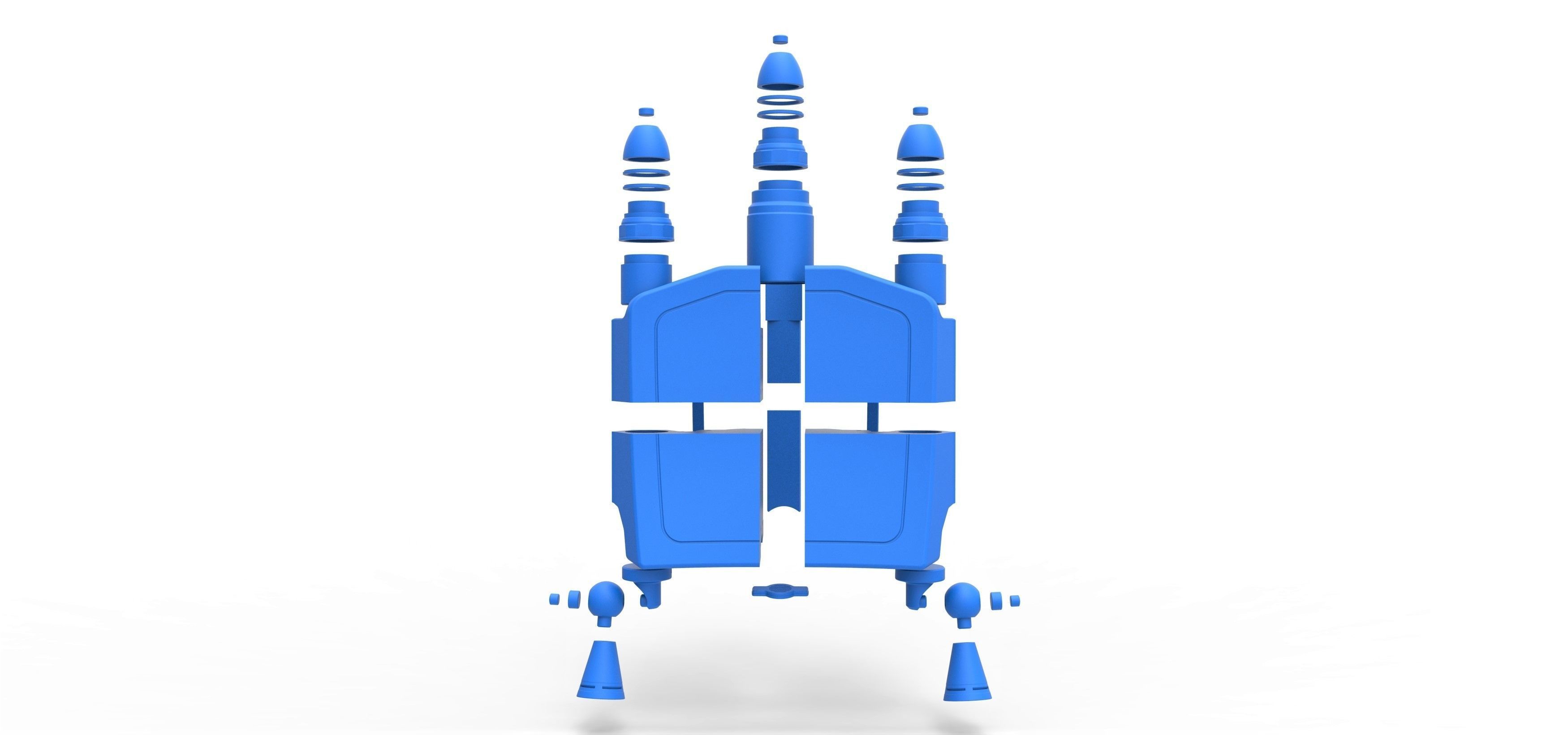 Axe Woves Jetpack from The Mandalorian TV series 3D print model_32