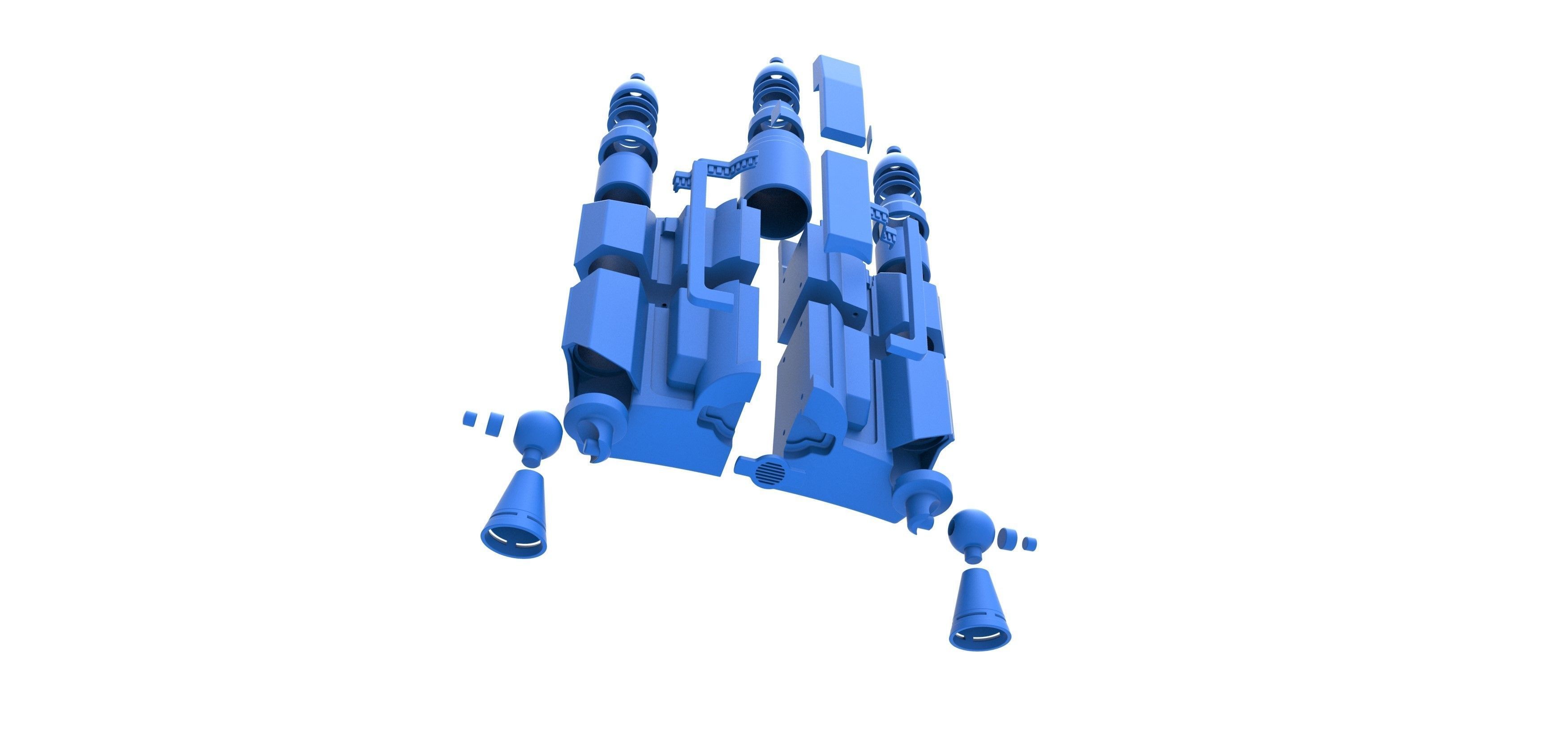 Axe Woves Jetpack from The Mandalorian TV series 3D print model_25