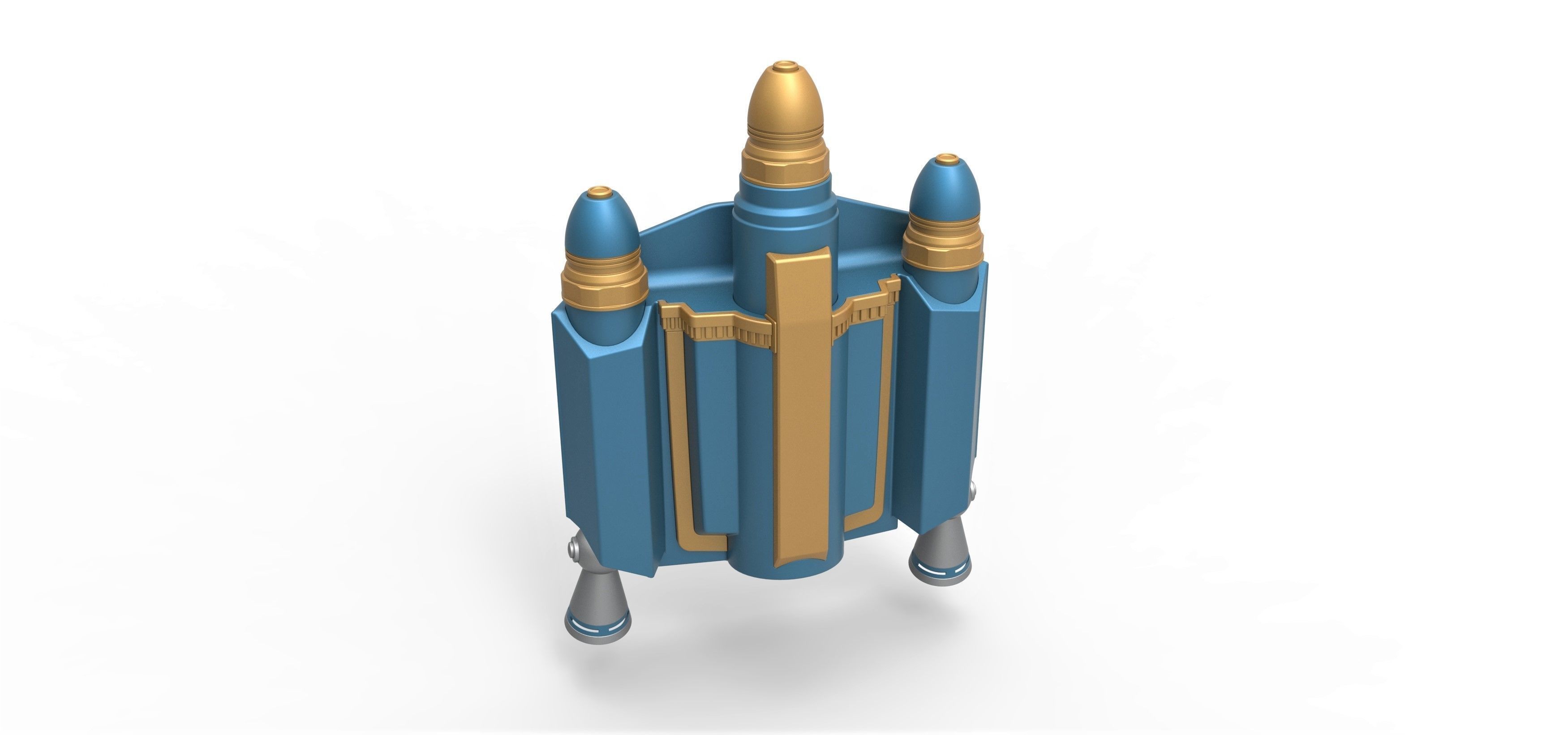 Axe Woves Jetpack from The Mandalorian TV series 3D print model_3