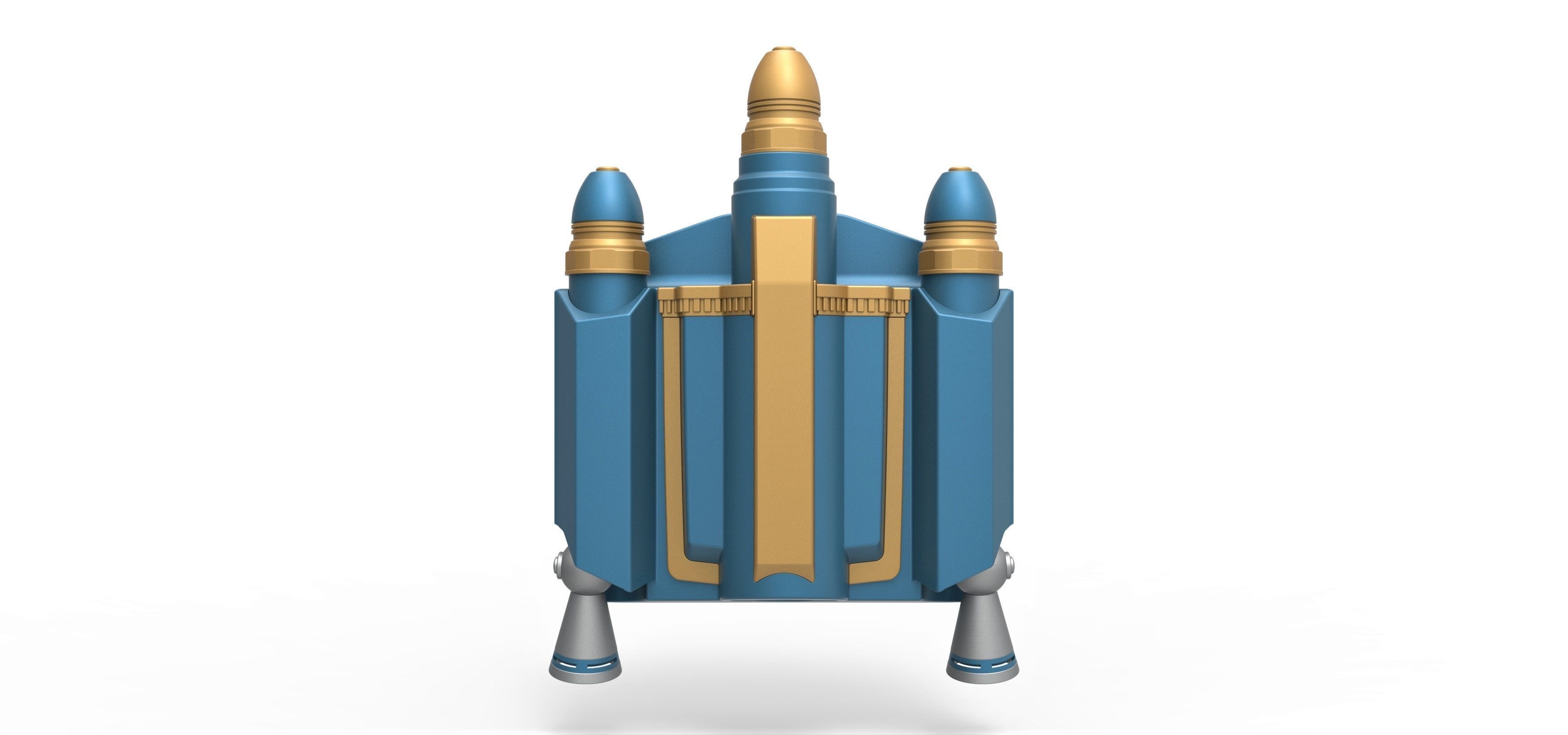 Axe Woves Jetpack from The Mandalorian TV series 3D print model_4