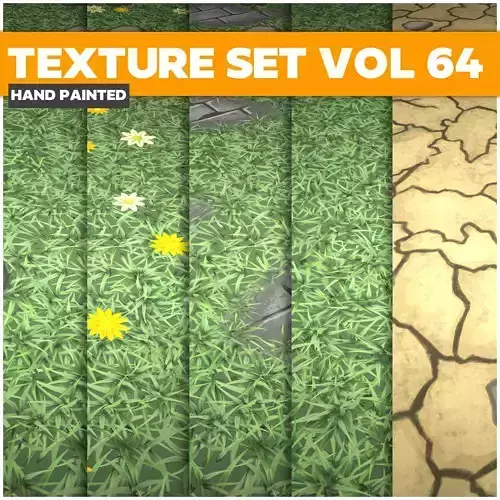 Grass Vol 64 - Game PBR Textures Texture