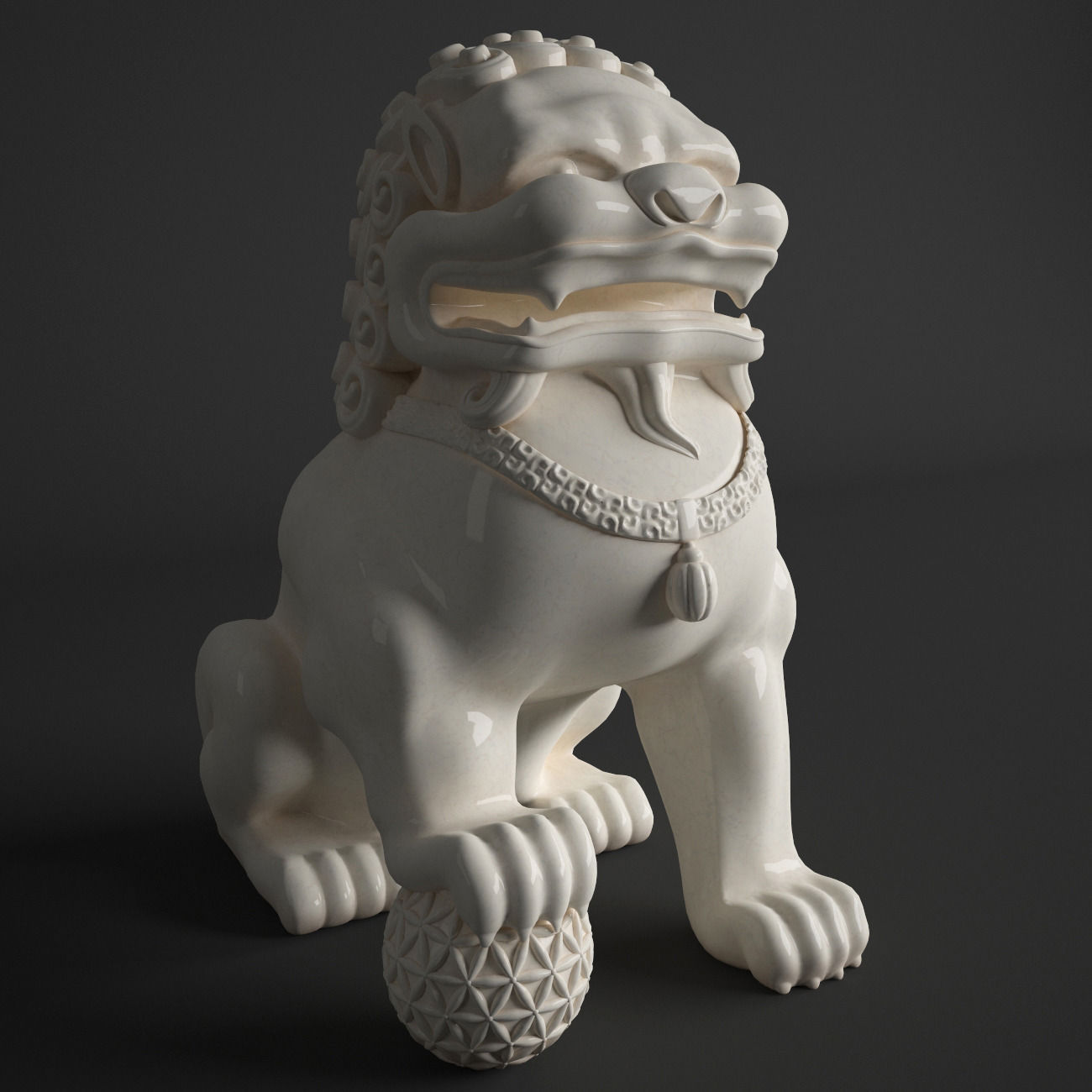 FOO DOG 3D model_0