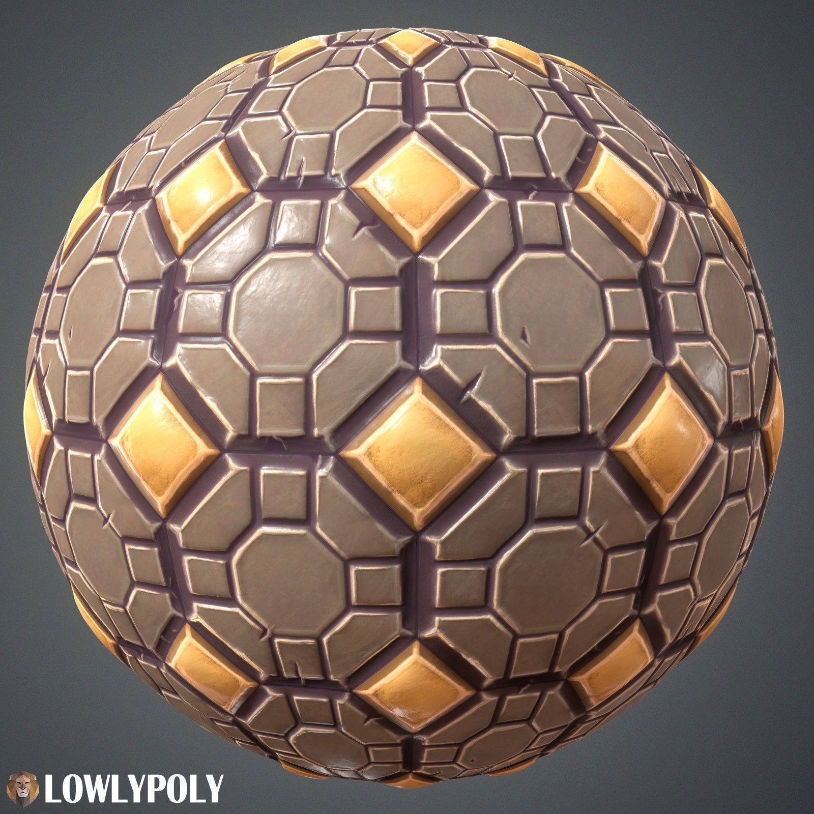 Tiles Vol 67 - Game PBR Textures Texture_10