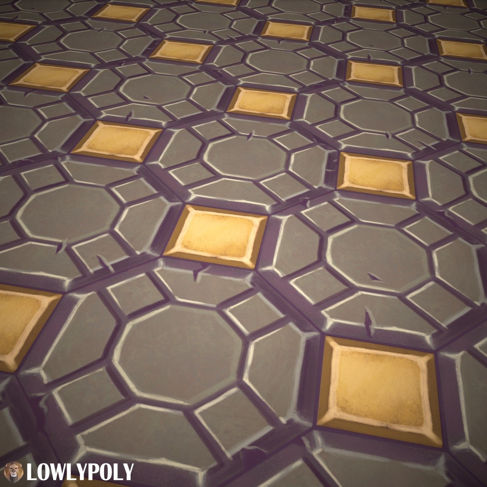 Tiles Vol 67 - Game PBR Textures Texture_9