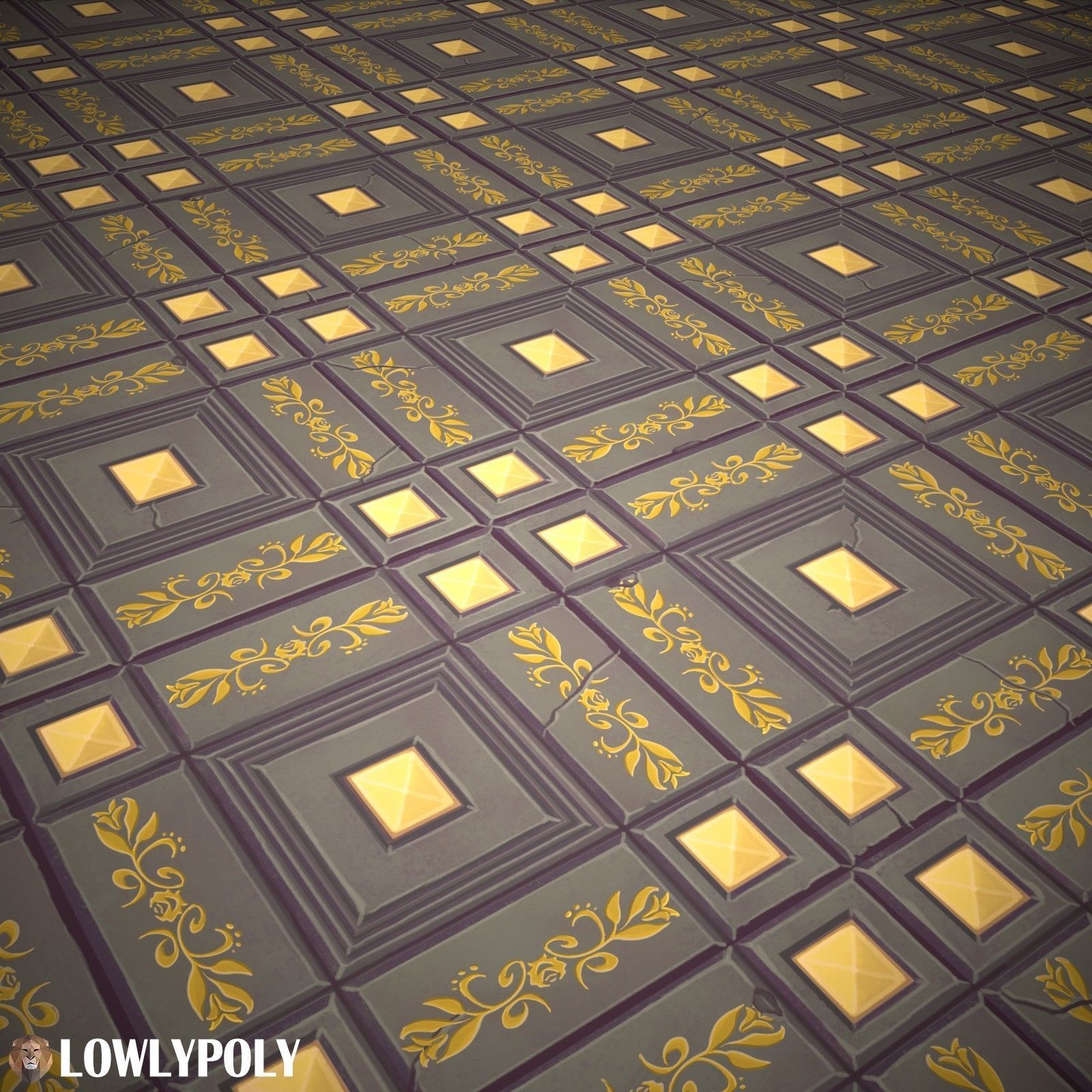 Tiles Vol 67 - Game PBR Textures Texture_5