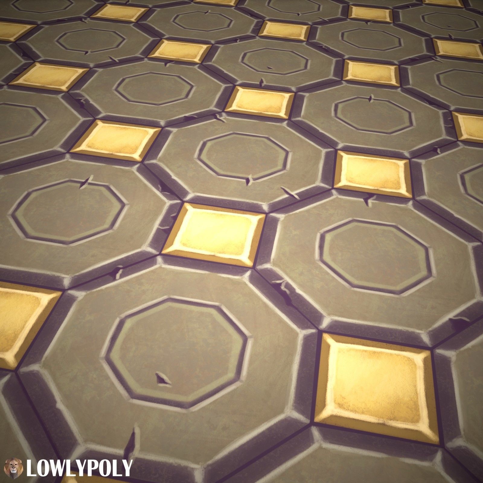 Tiles Vol 67 - Game PBR Textures Texture_3