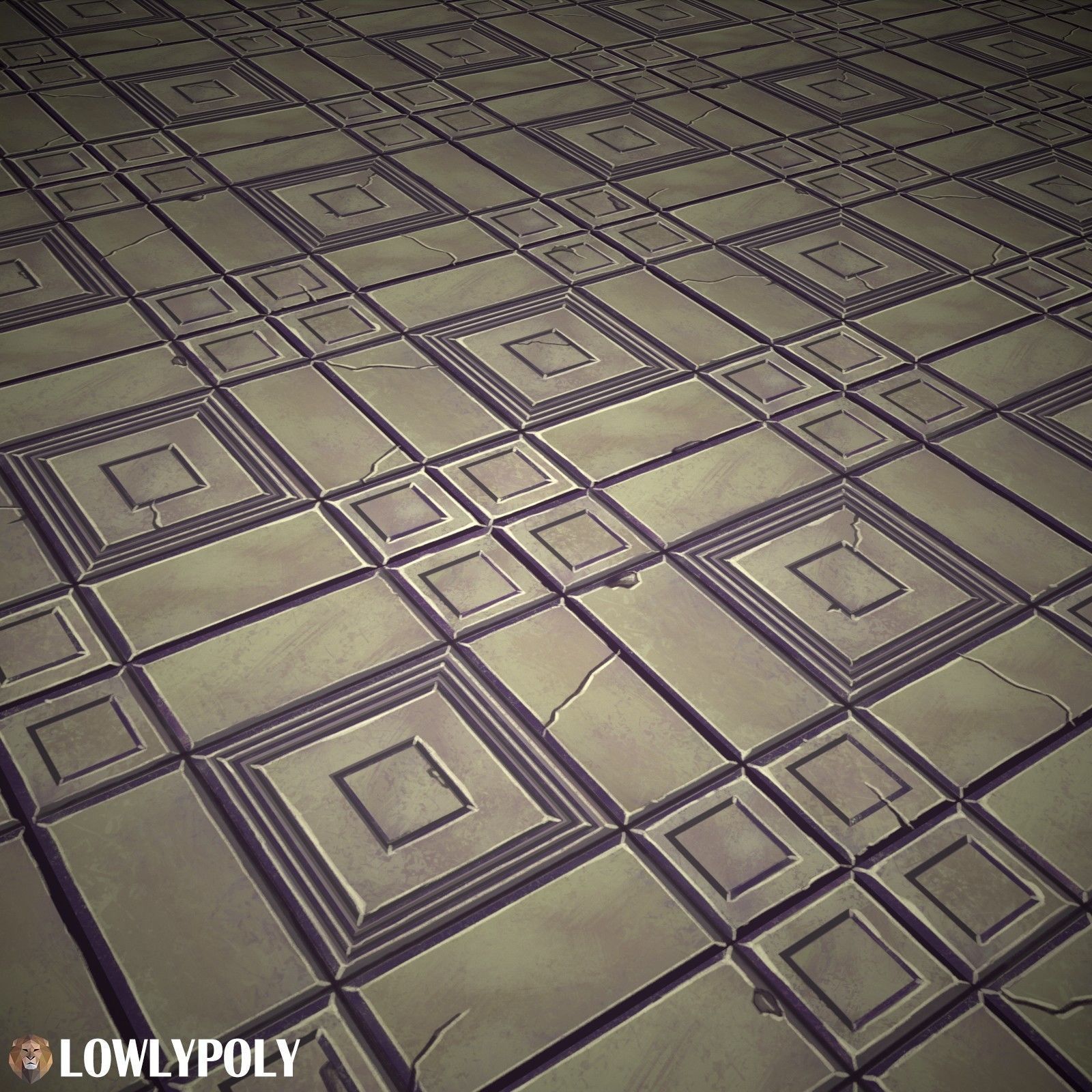 Tiles Vol 67 - Game PBR Textures Texture_7