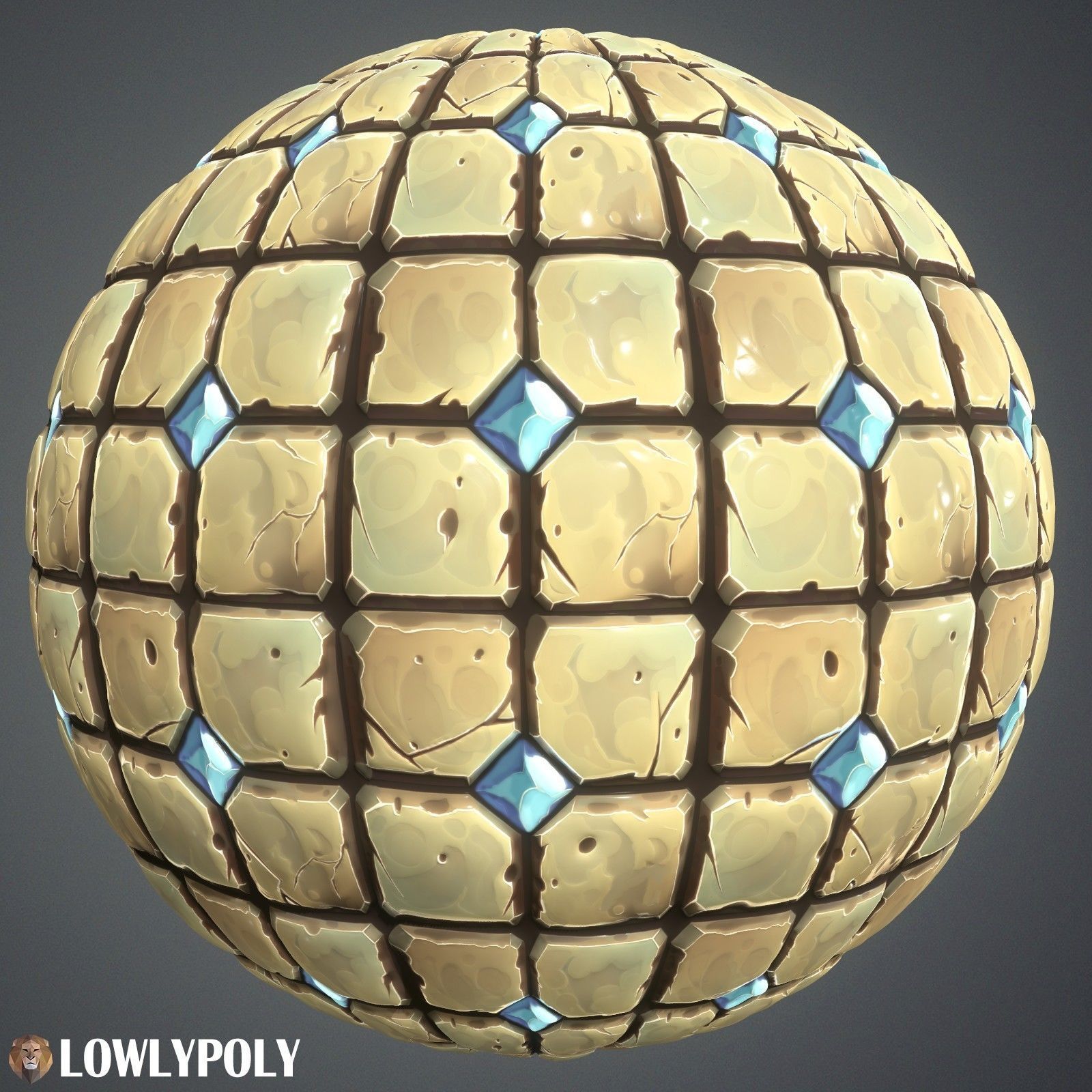 Tiles  Vol 69 - Game PBR Textures Texture_9