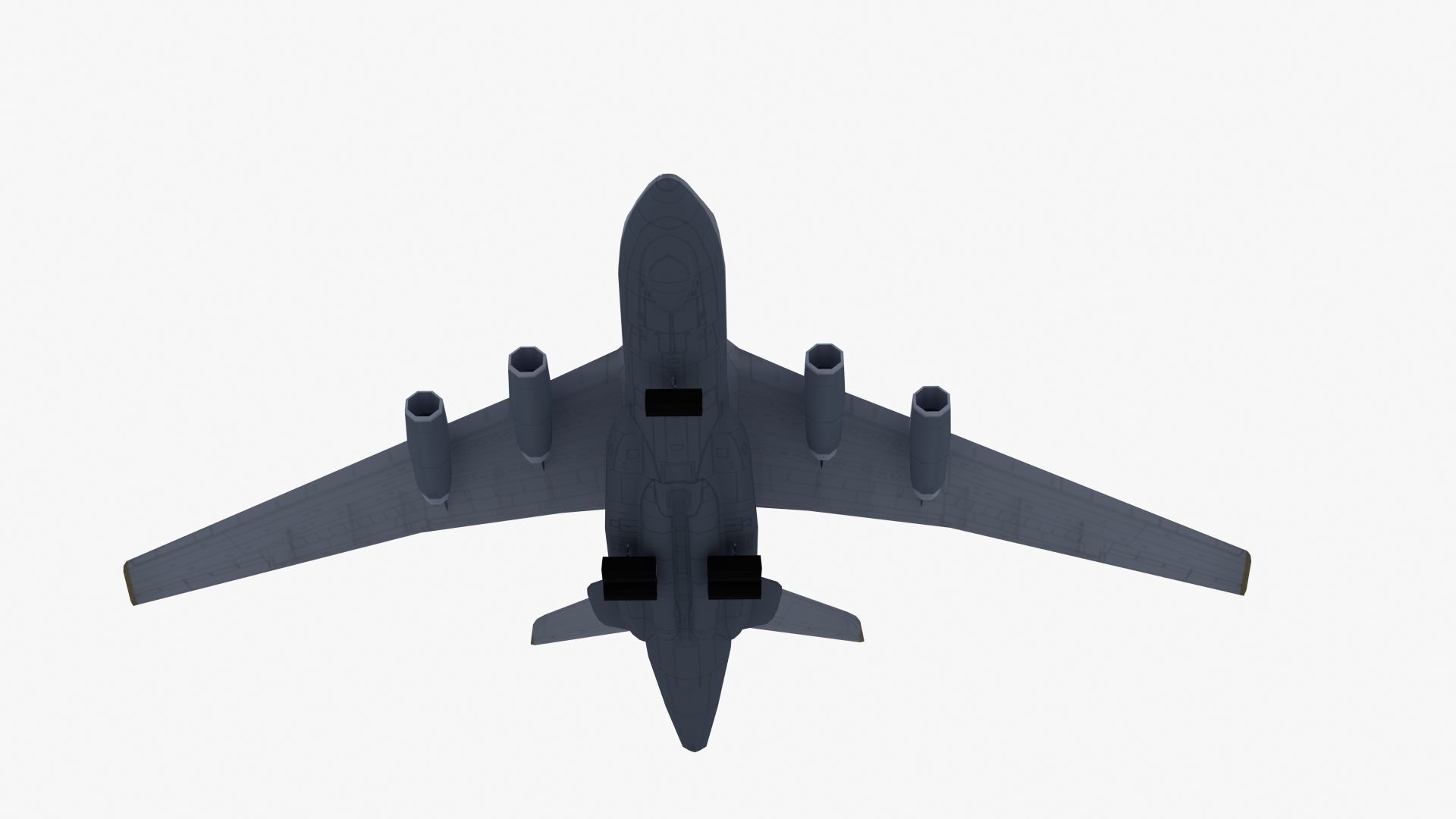 A50 Mainstay AWACS LD1 Low-poly 3D model_26