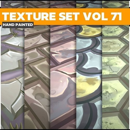 Mix Vol 71 - Game PBR Textures Texture