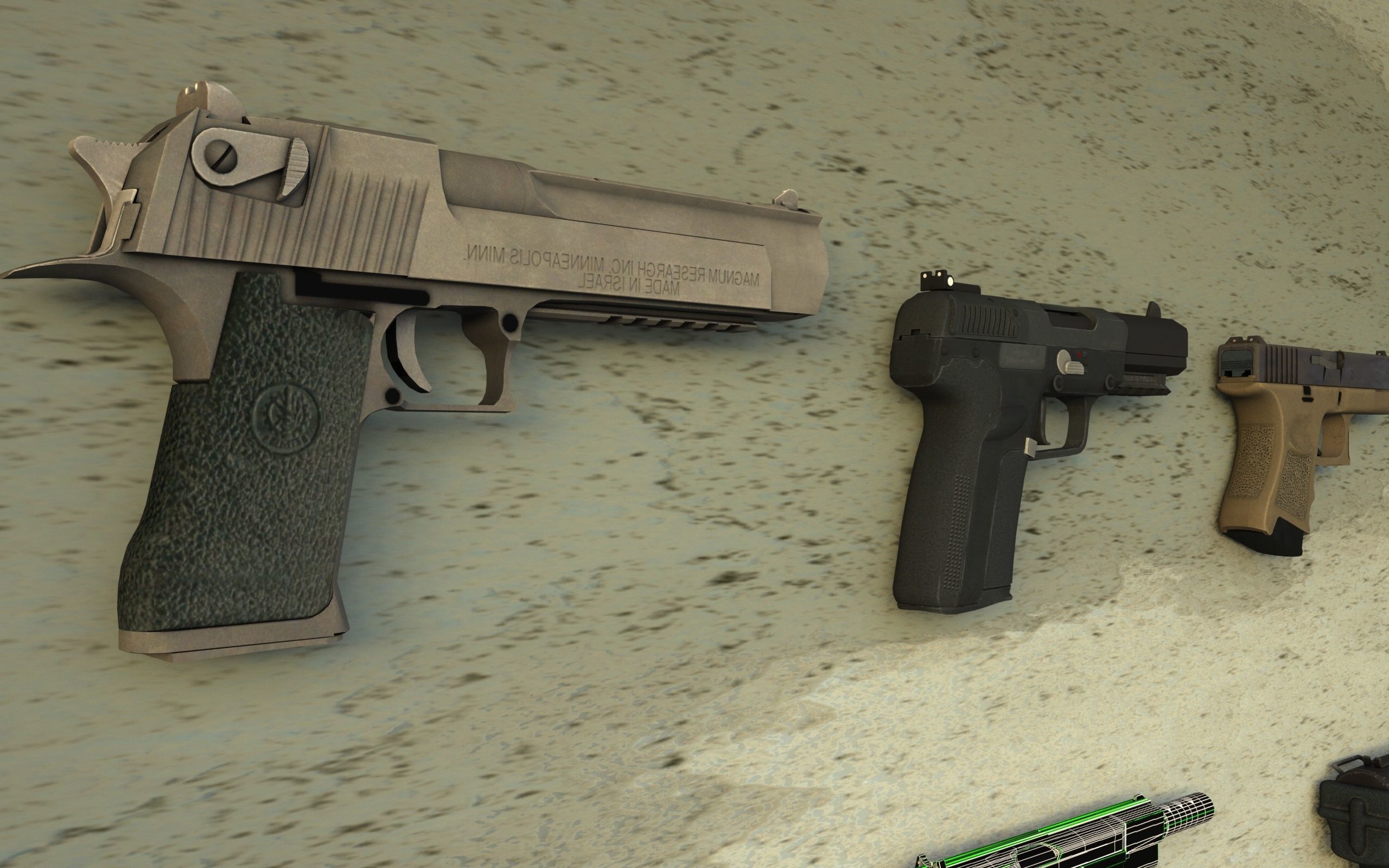 COMPLETE WEAPONS PACK 3D model_5