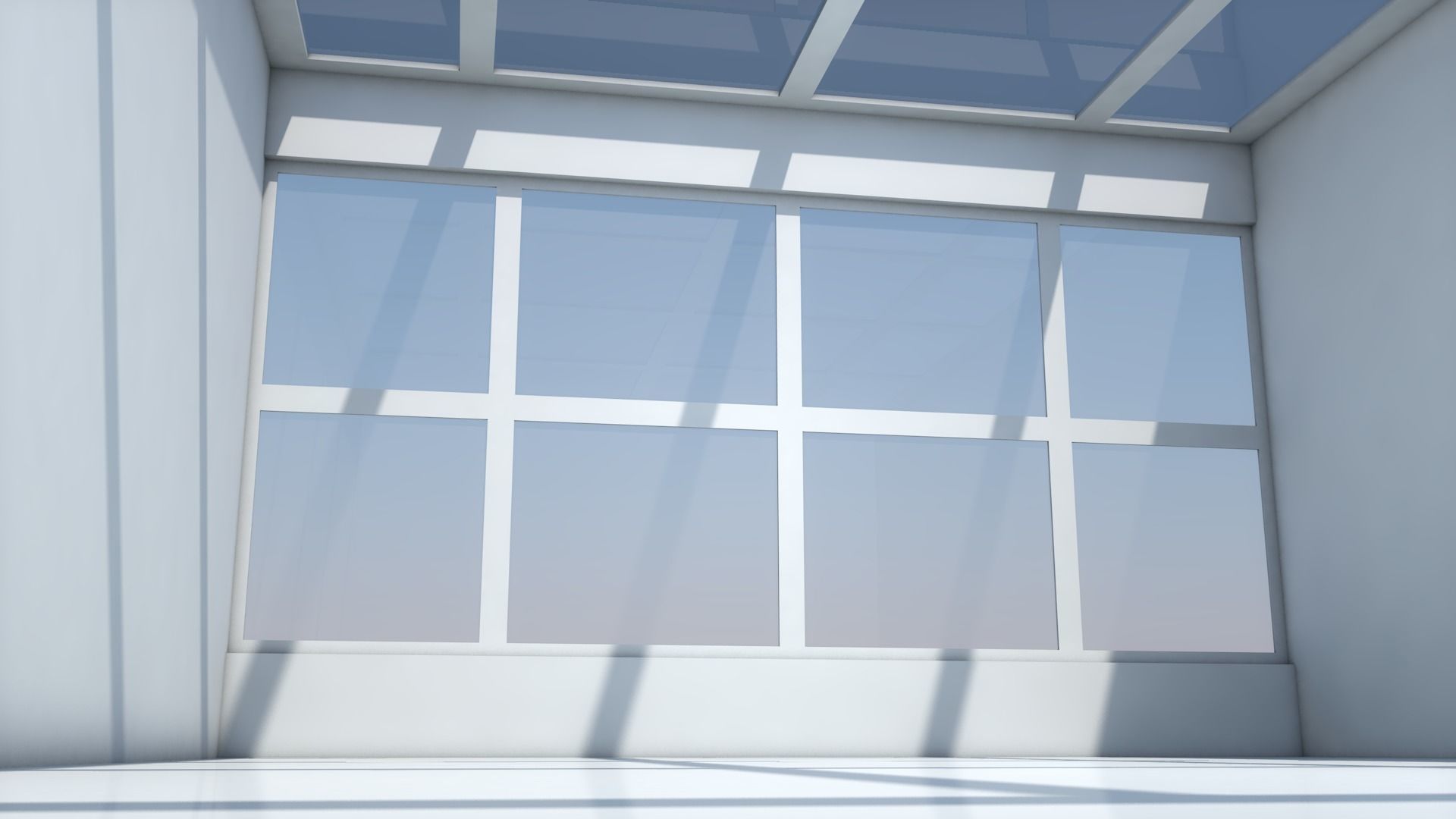 Sci Fi Room Low-poly 3D model_1