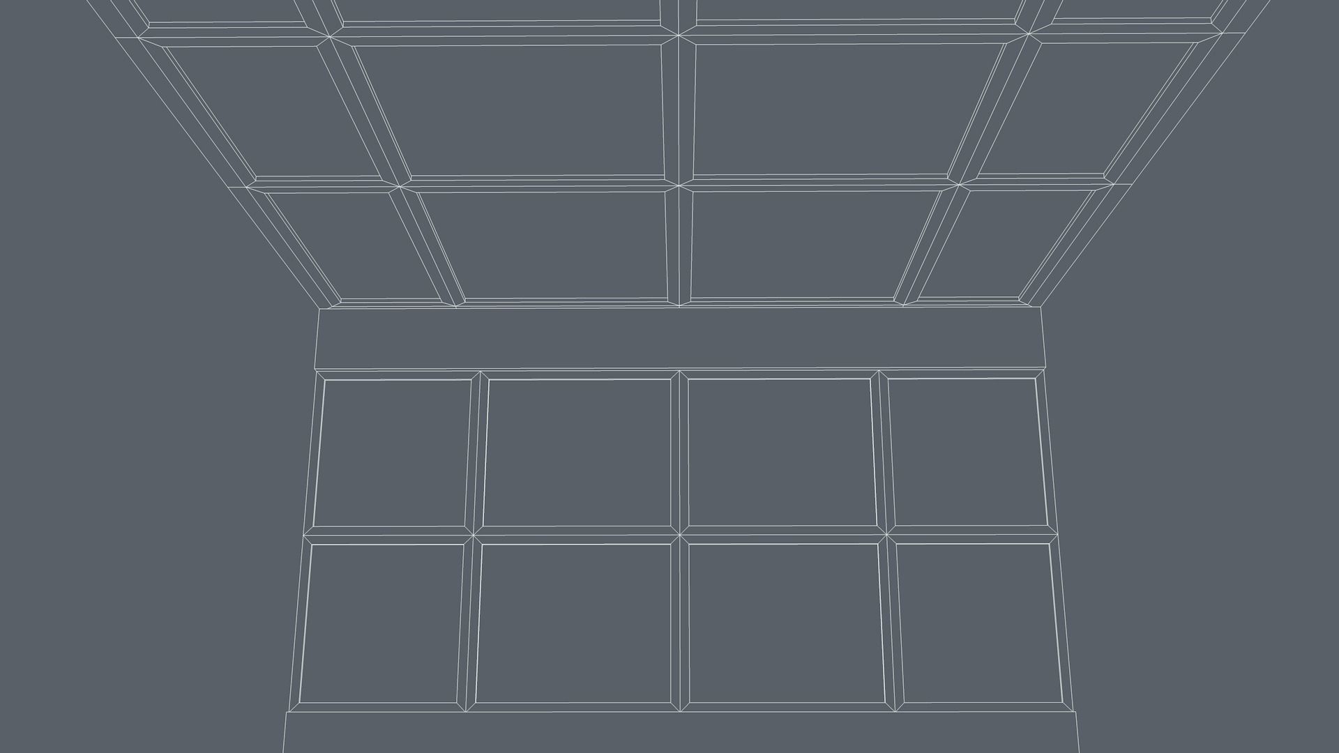 Sci Fi Room Low-poly 3D model_9