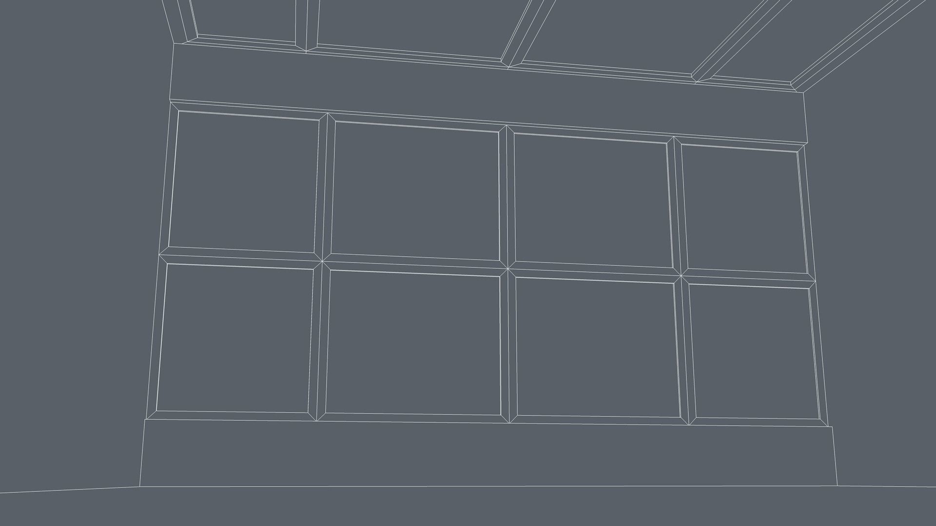 Sci Fi Room Low-poly 3D model_8