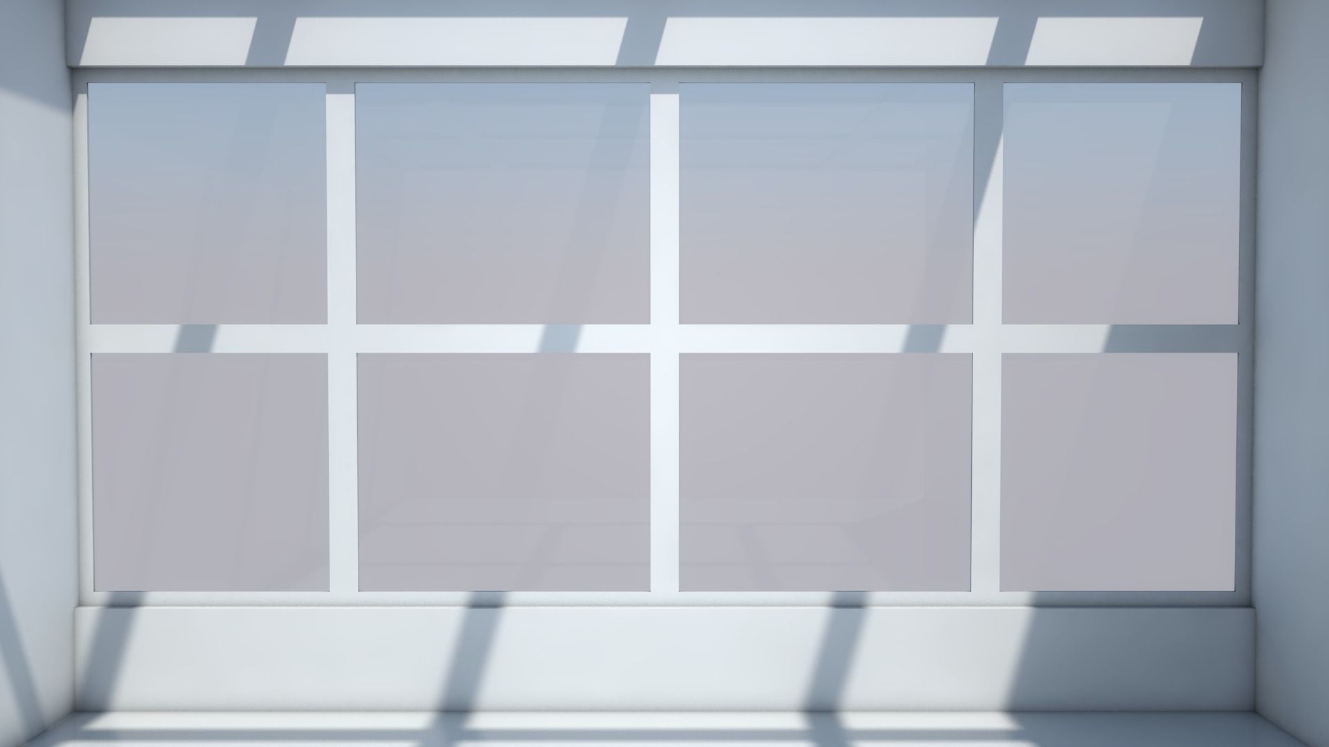 Sci Fi Room Low-poly 3D model_3