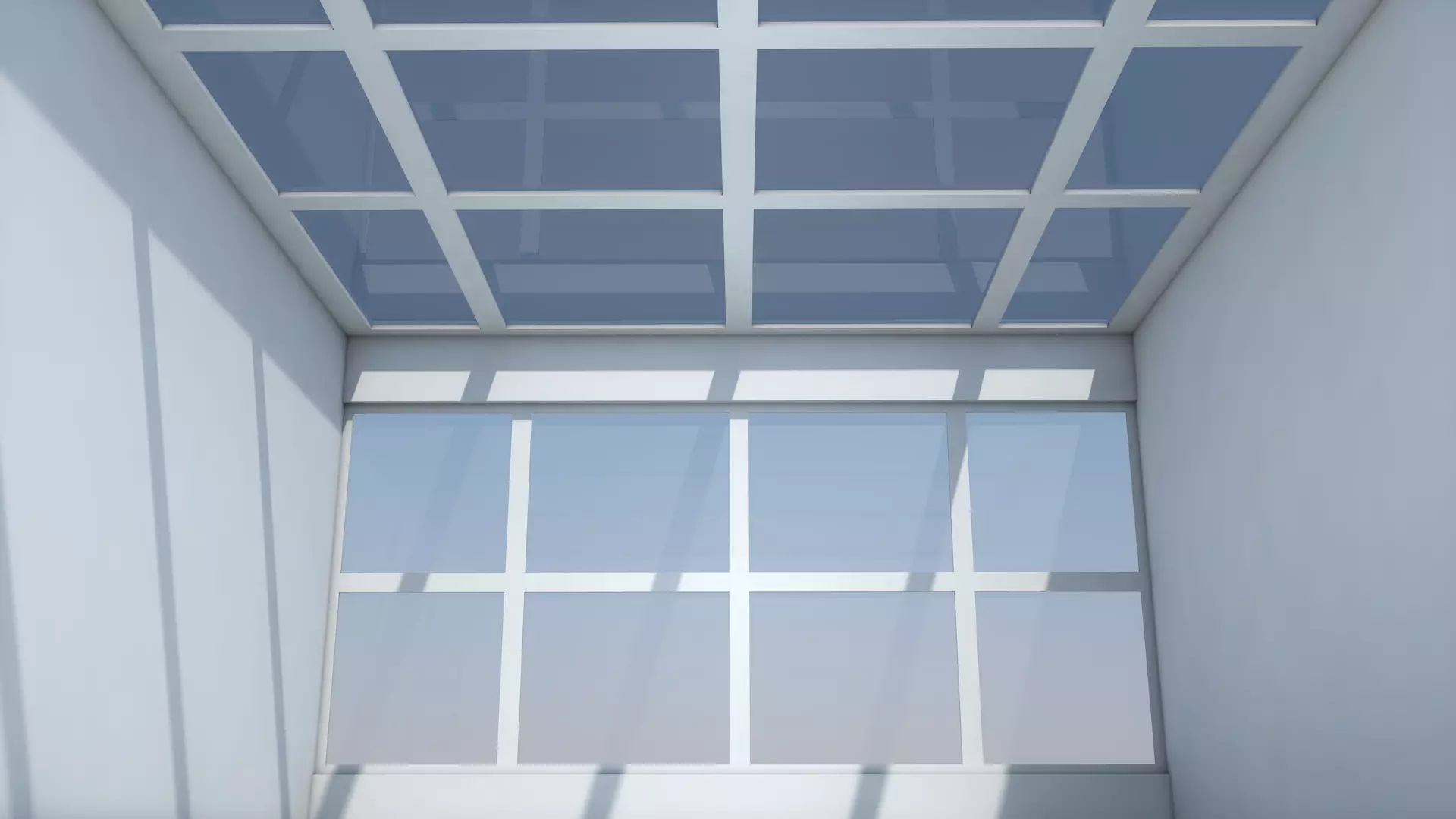 Sci Fi Room Low-poly 3D model_0