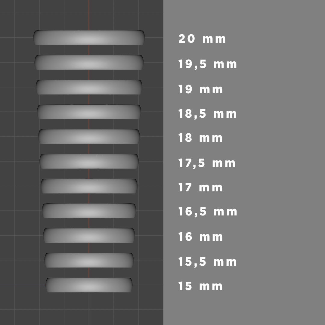 Classic Ring 1 - 3D print model 3D print model_3