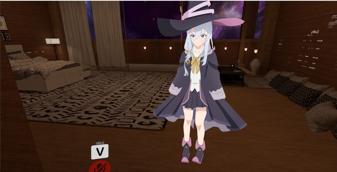 Elaina Majo no Tabitabi VRChat 3D model_11
