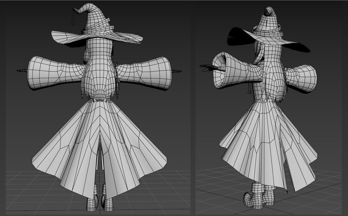 Elaina Majo no Tabitabi VRChat 3D model_4