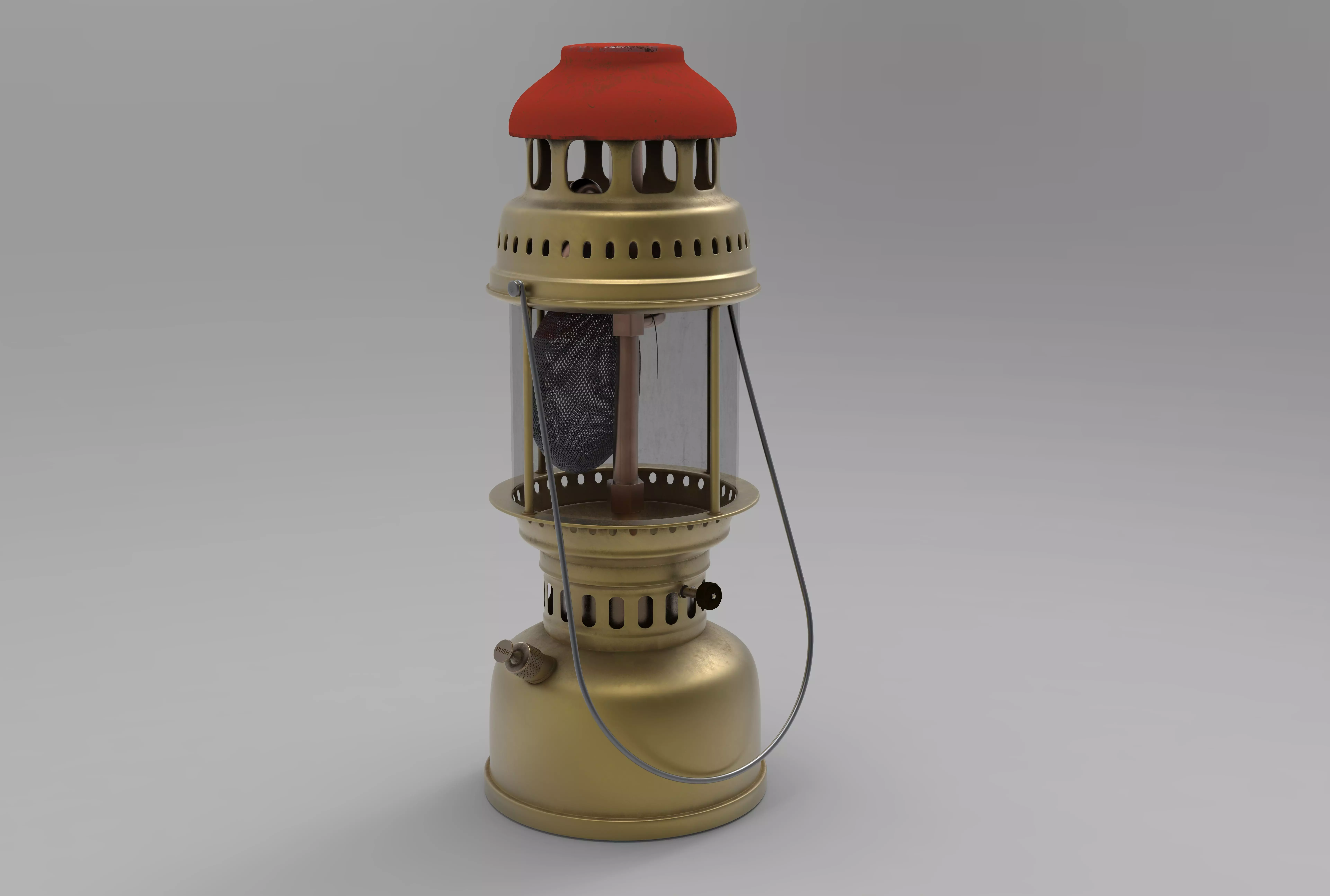Oil lamps Free 3D model