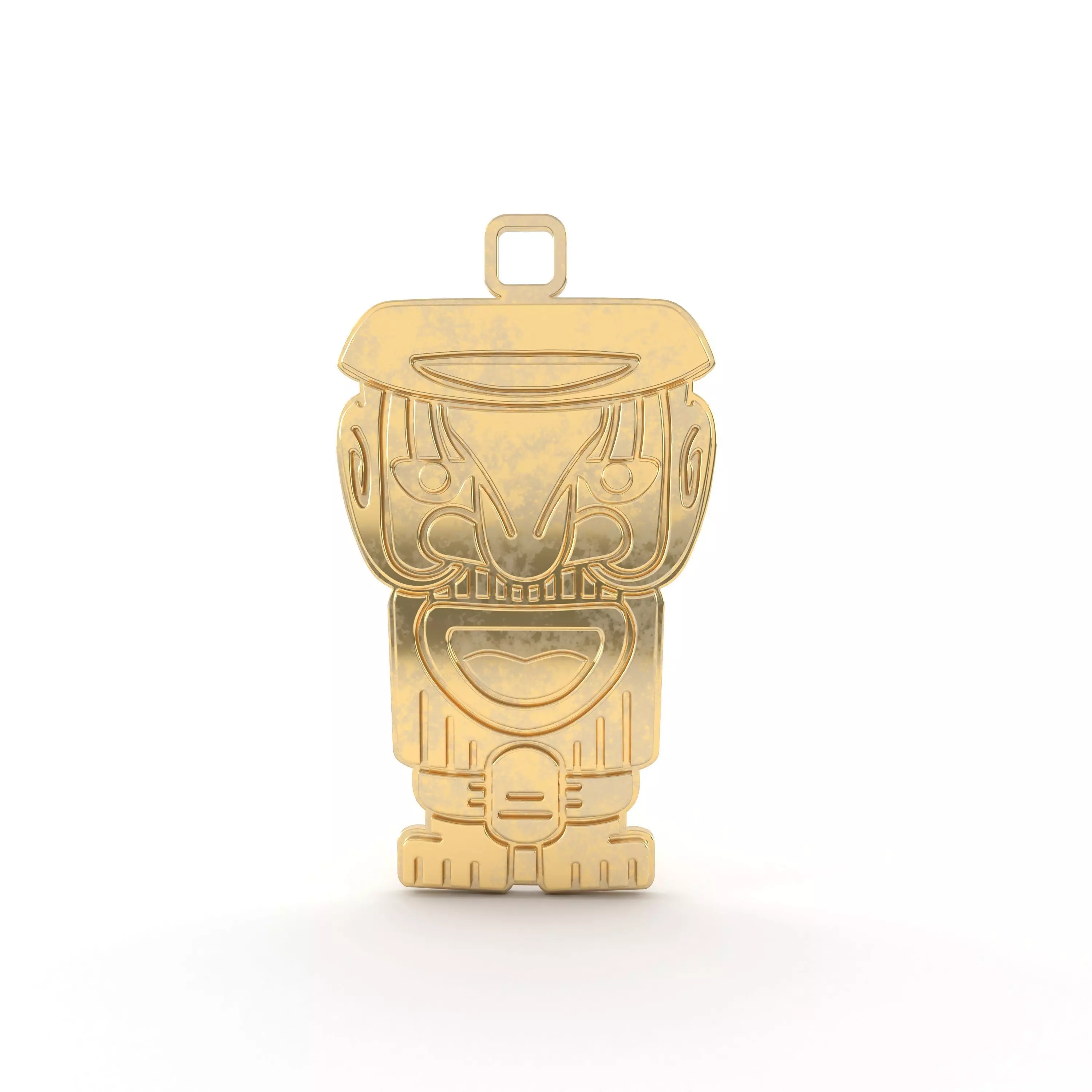 Maori pendant jewelry 05 3D print model