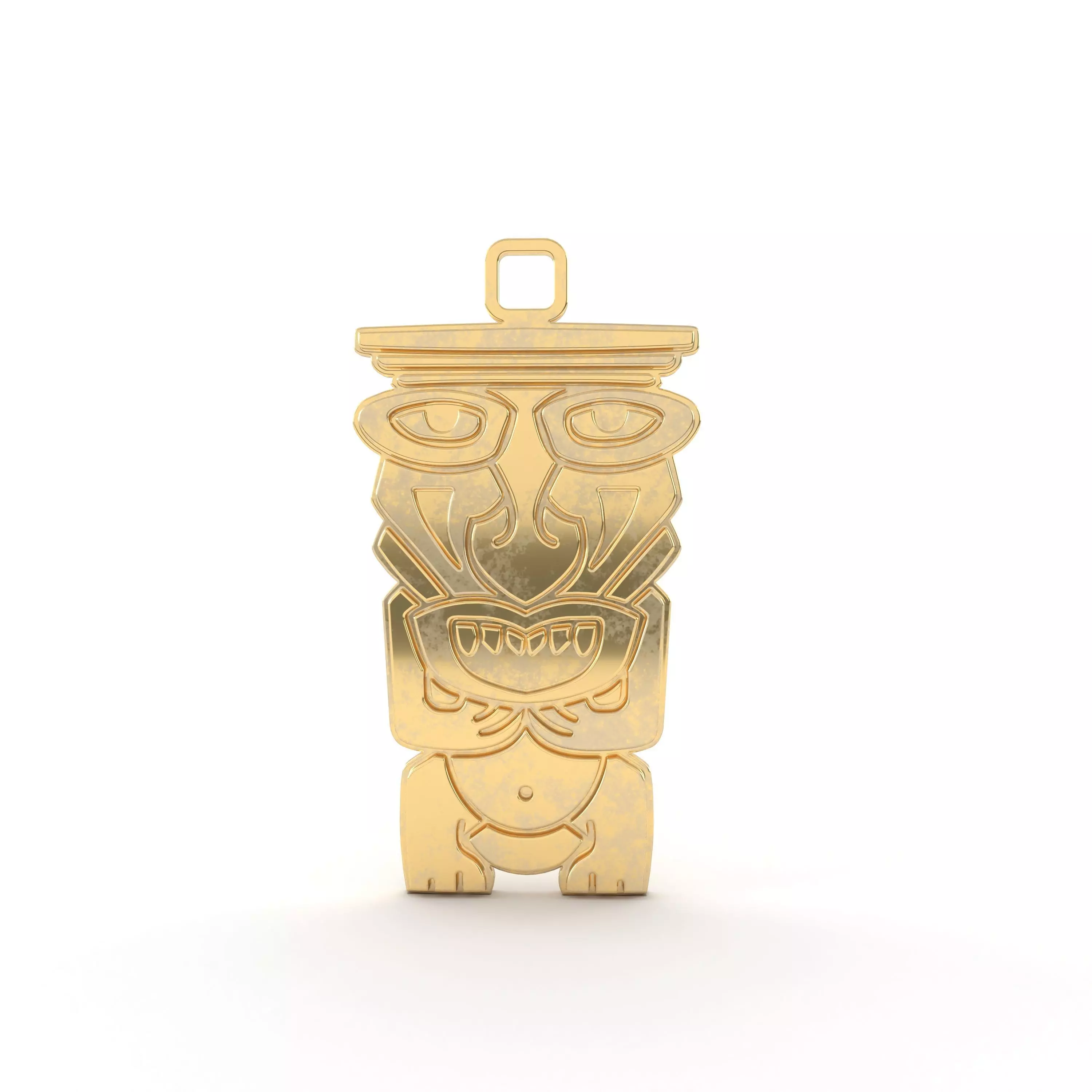 Maori pendant jewelry 07 3D print model