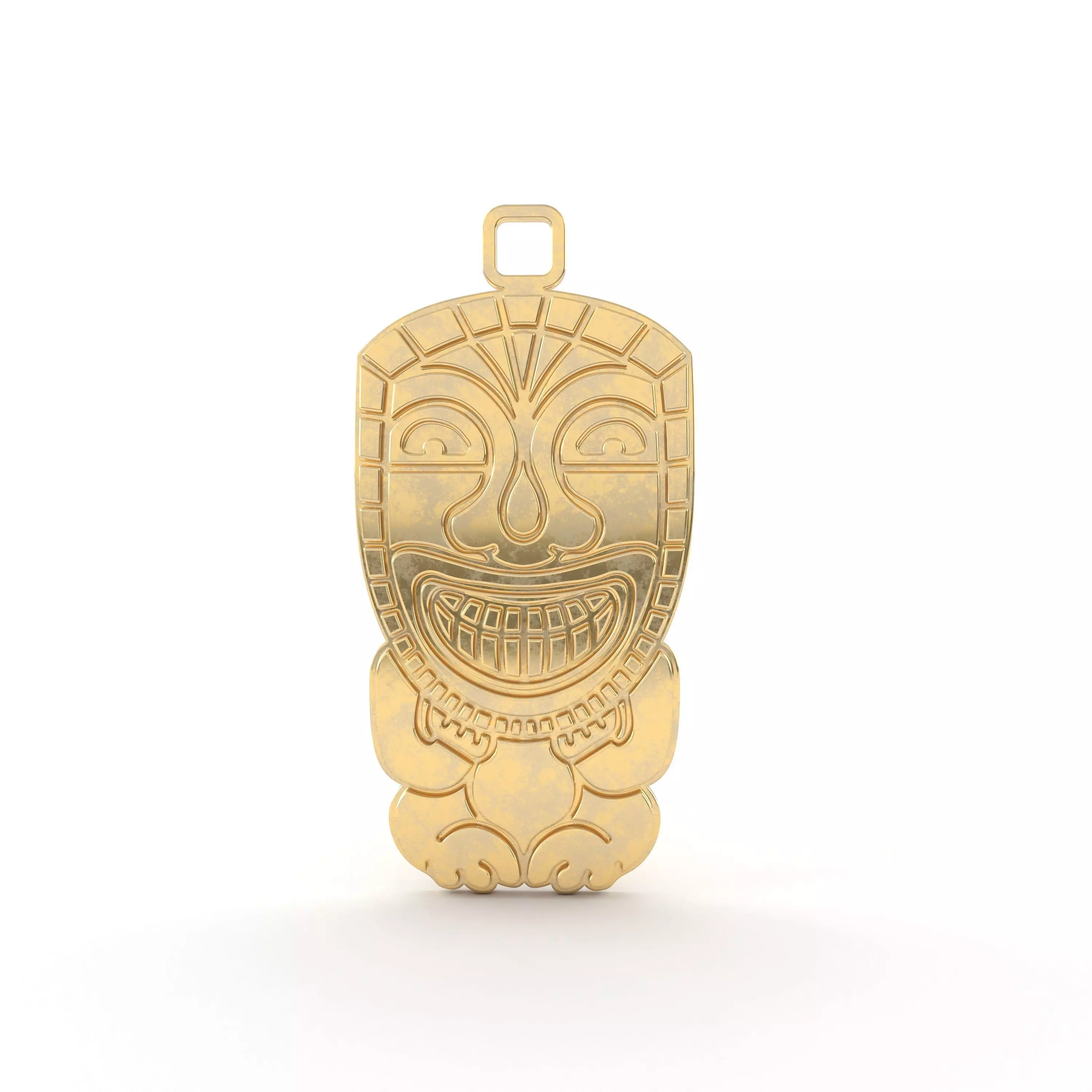 Maori pendant jewelry 08 3D print model