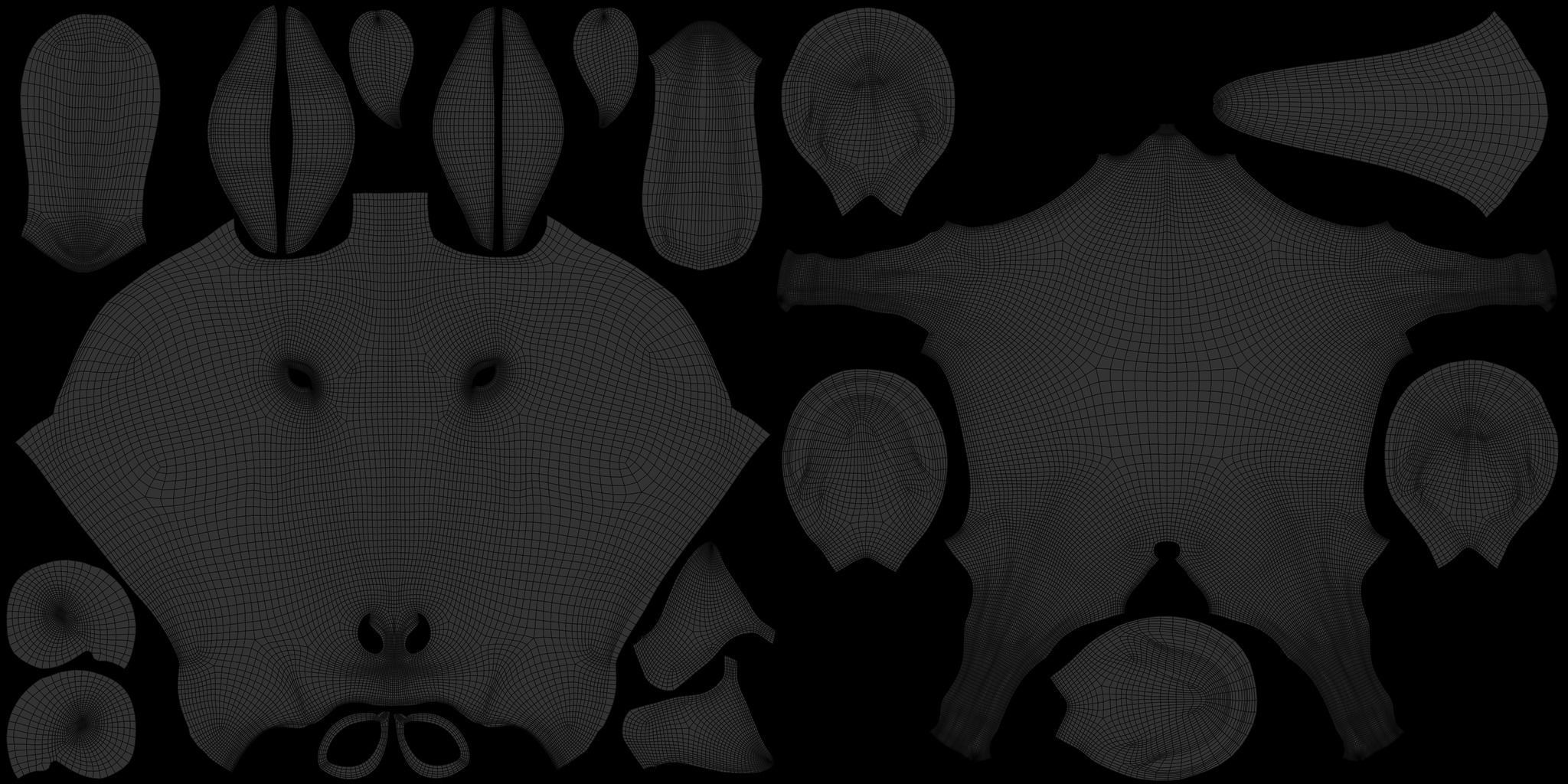 Horse Model 3D model_6