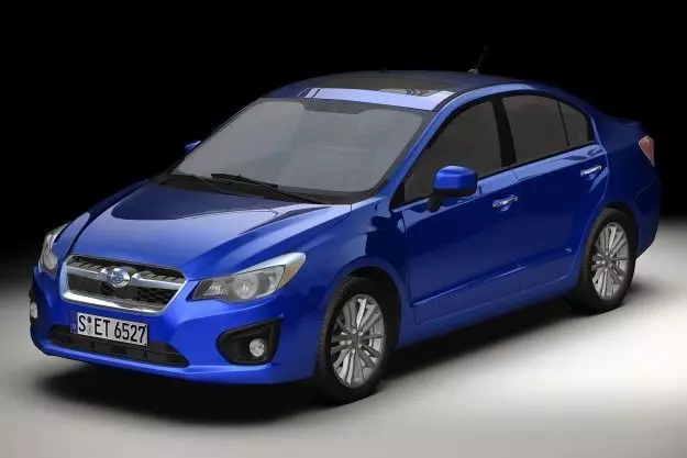 2012 Subaru Impreza G4 3D model