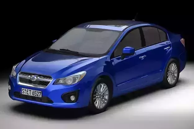 2012 Subaru Impreza G4 3D model