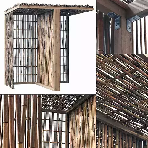 Bamboo branch decor n24