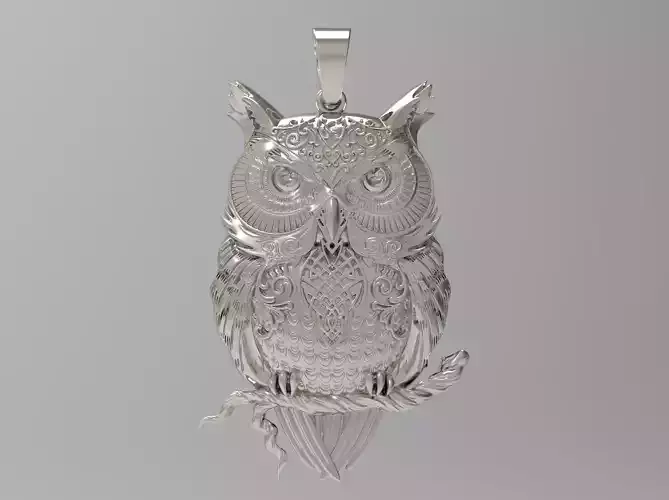 Owl pendant N - 225