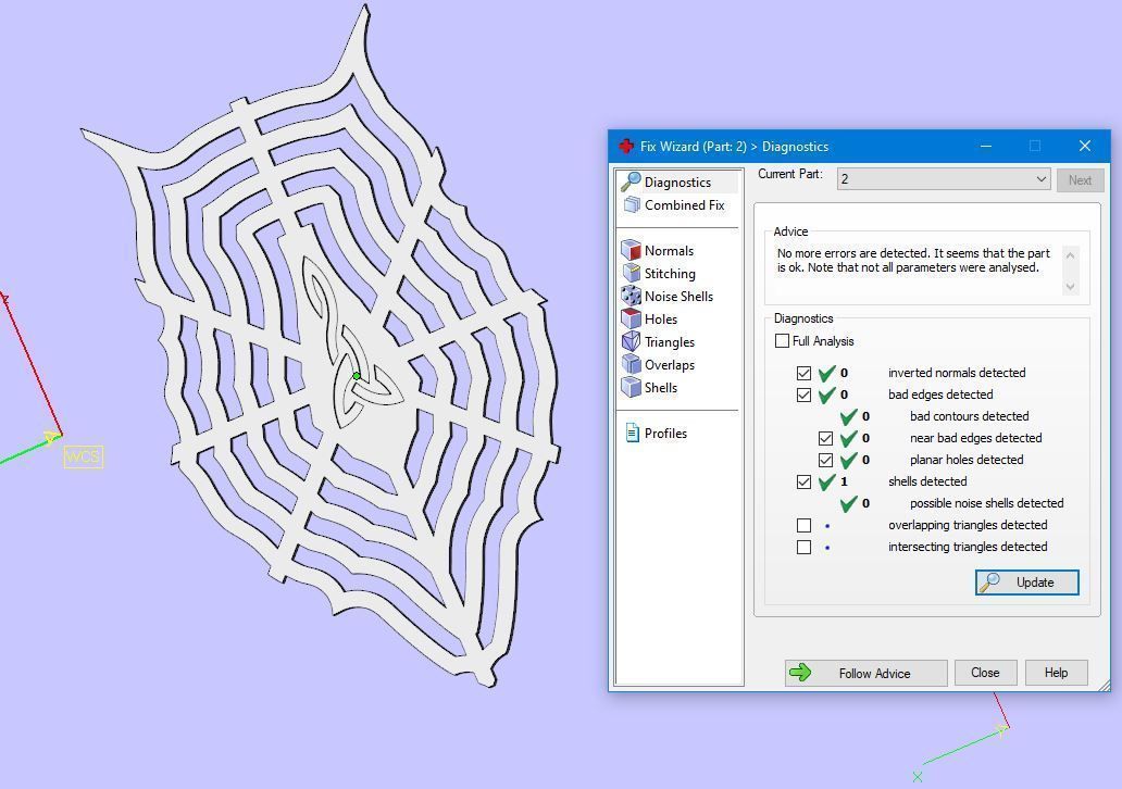 Owl pendant N - 225 3D print model_15