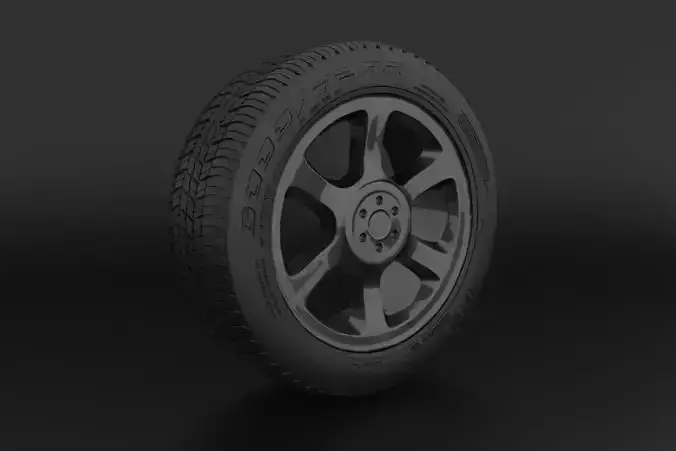 Gtr rims Free 3D model
