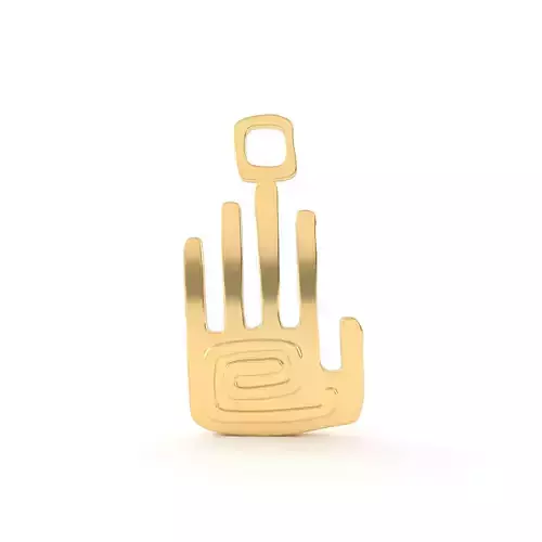 Native American pendant Hand