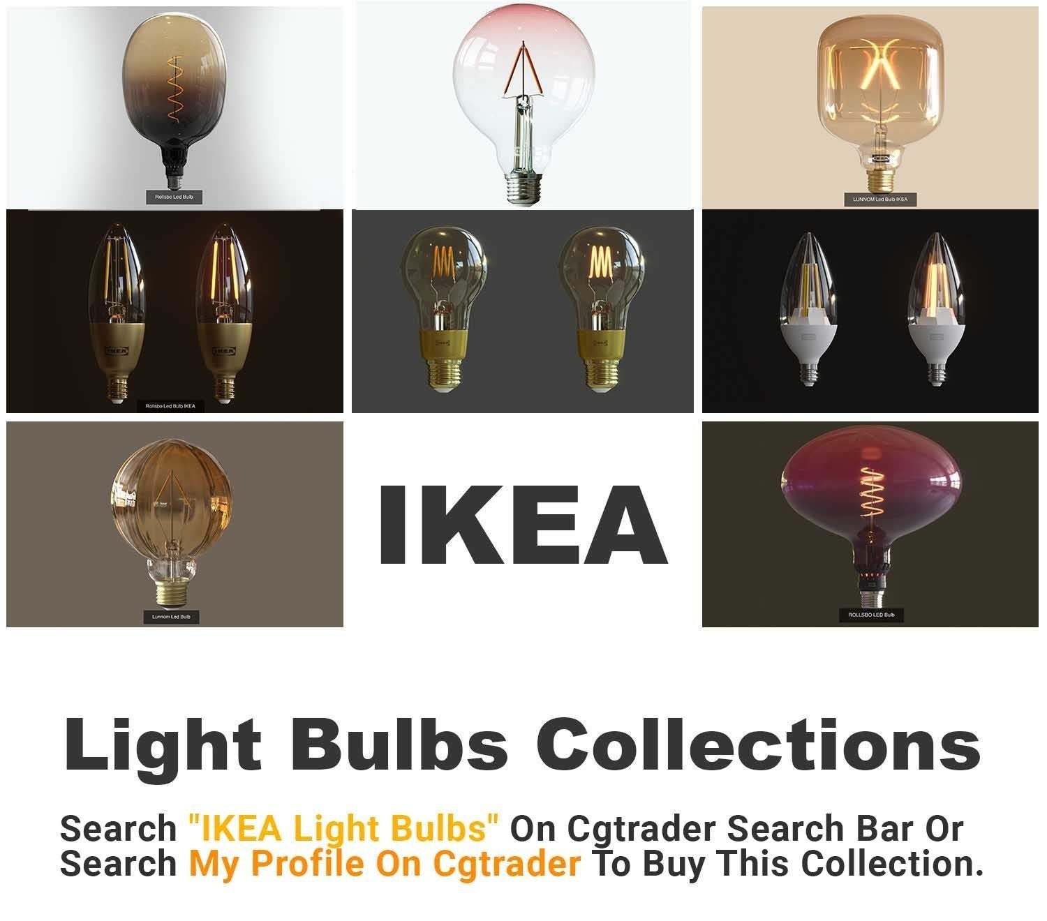 Edison  Bulb 3D model_6