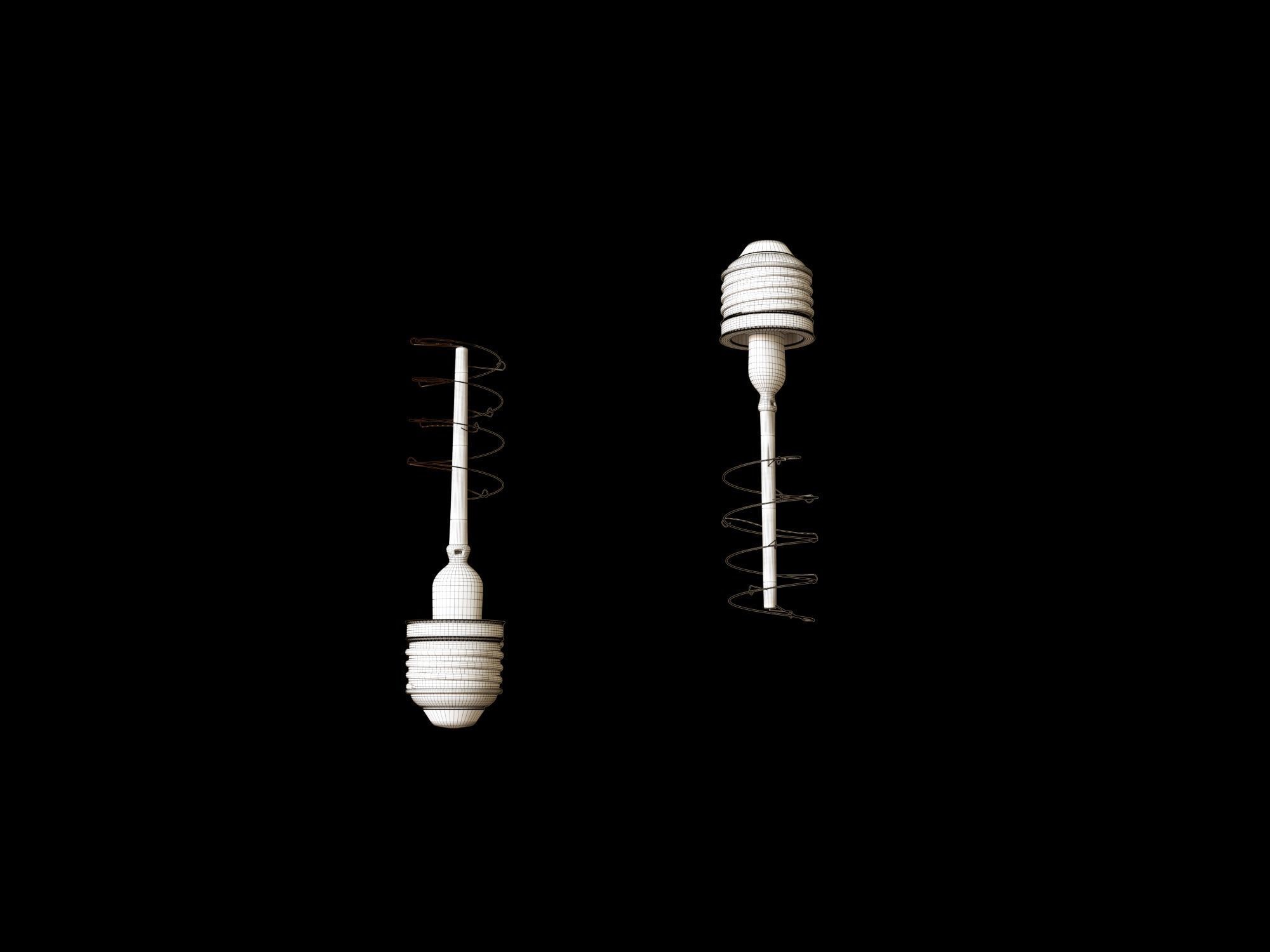 Edison  Bulb 3D model_10