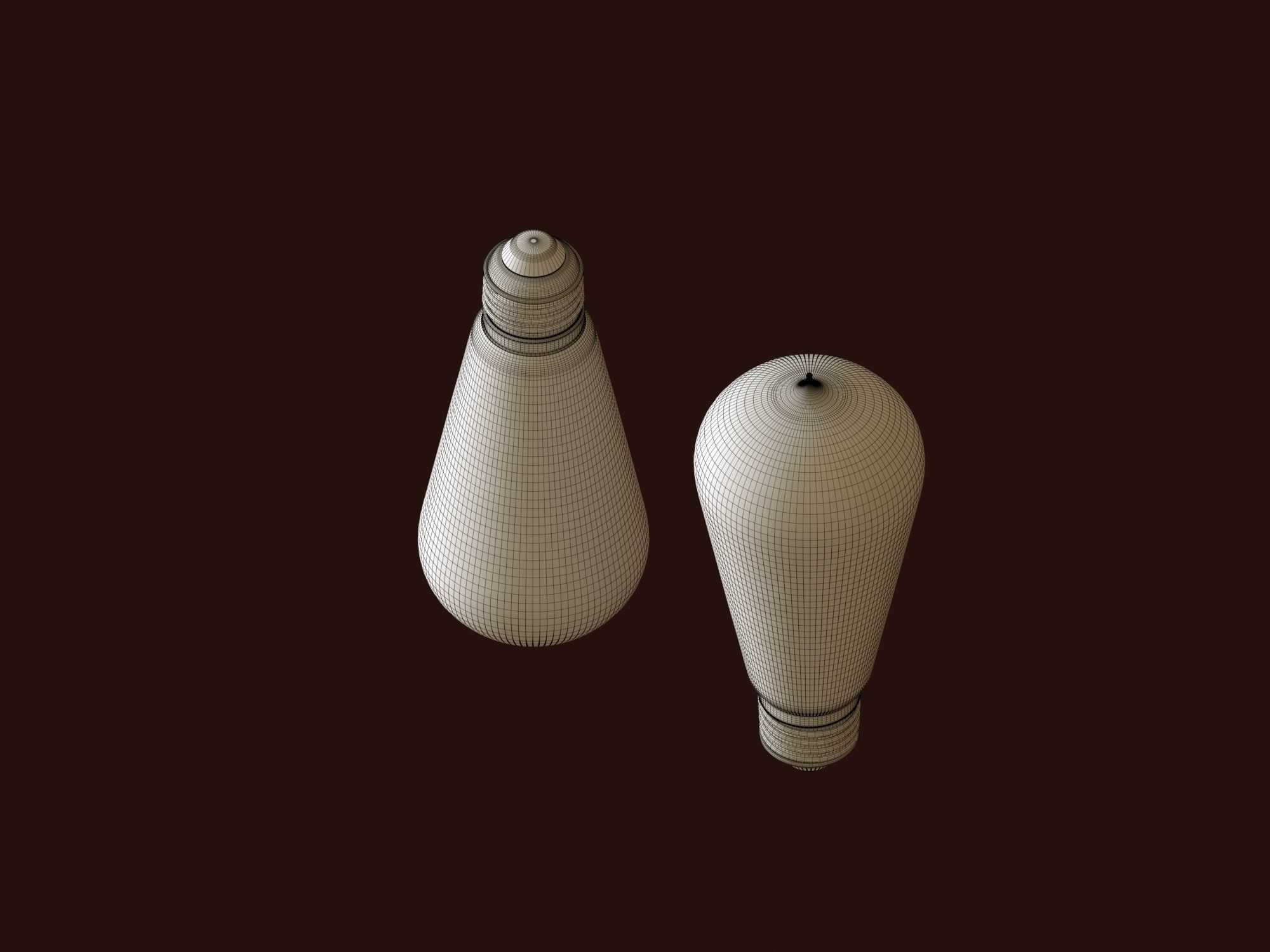 Edison  Bulb 3D model_9