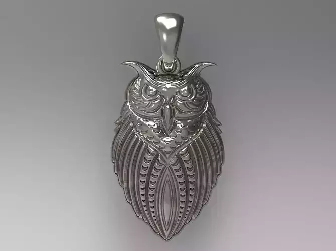 Owl pendant N - 226