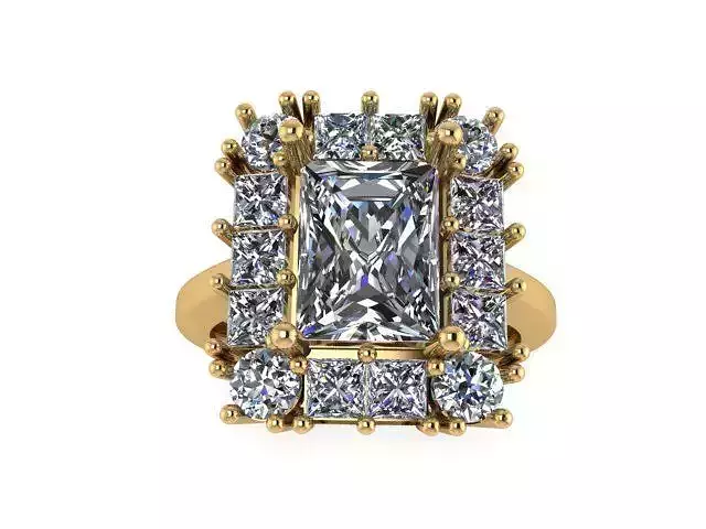 square engagement ring 168