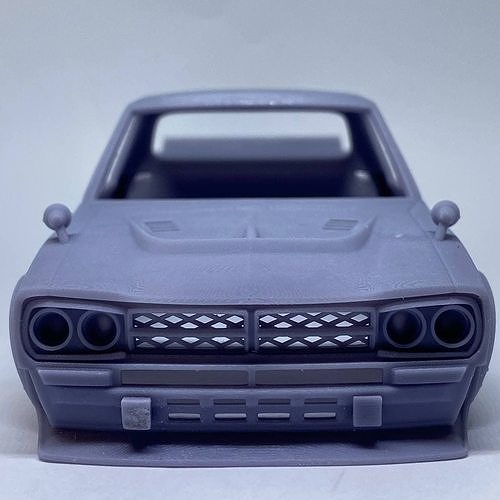 Nissan Sanny Hakotora Body For Print 3D print model 2