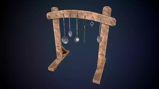 Viking Utensil Rack Game-Ready