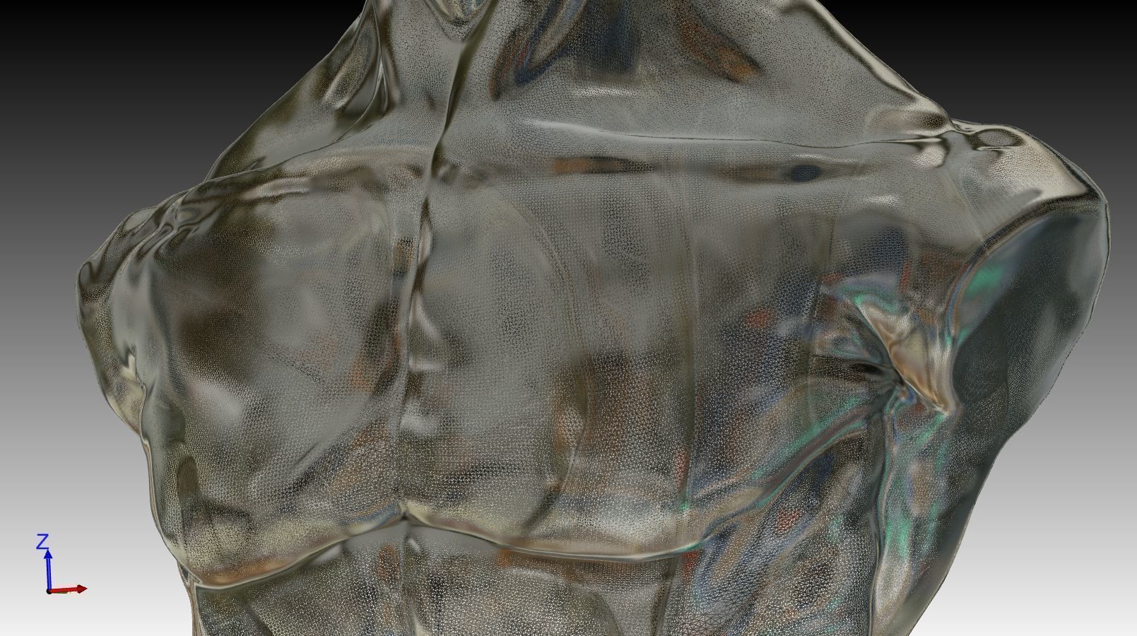 Bust - MaleTorso 3D print model_4