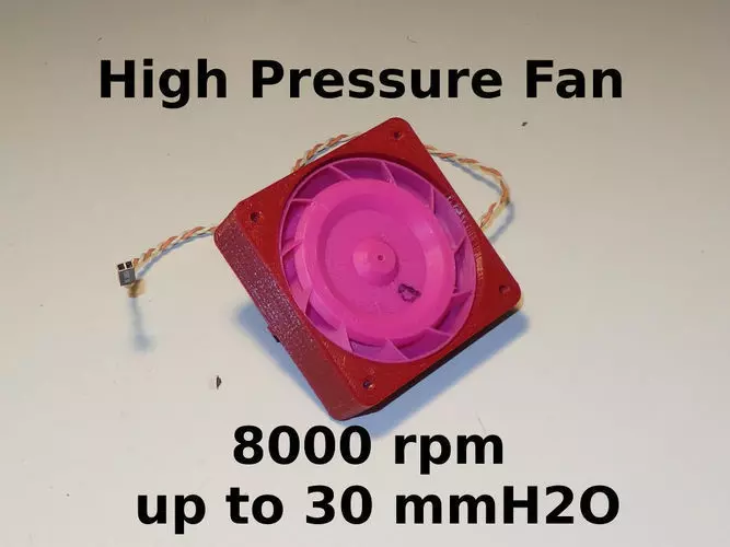 High pressure fan - RtA70kit - RC models and other  3D print model_0