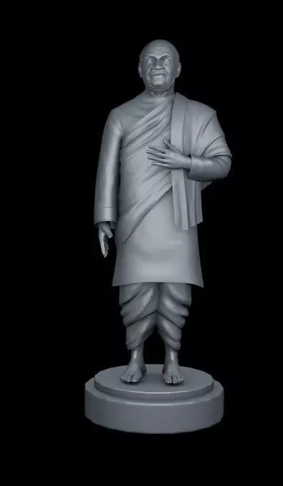 SARDARVALLABI PATTEL 3D MESH 3D model_0