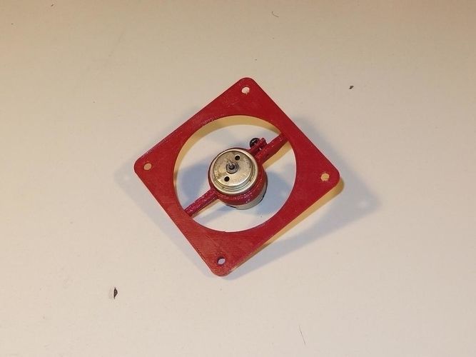 Motors mounts 24-25mm for RtA70kit high pressure fan Free 3D print model_3