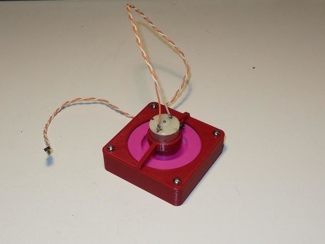 Motors mounts 24-25mm for RtA70kit high pressure fan Free 3D print model_5